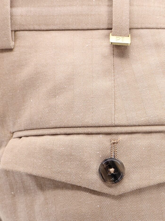 Pt Torino Edge Silkochino Trouser With Pinces