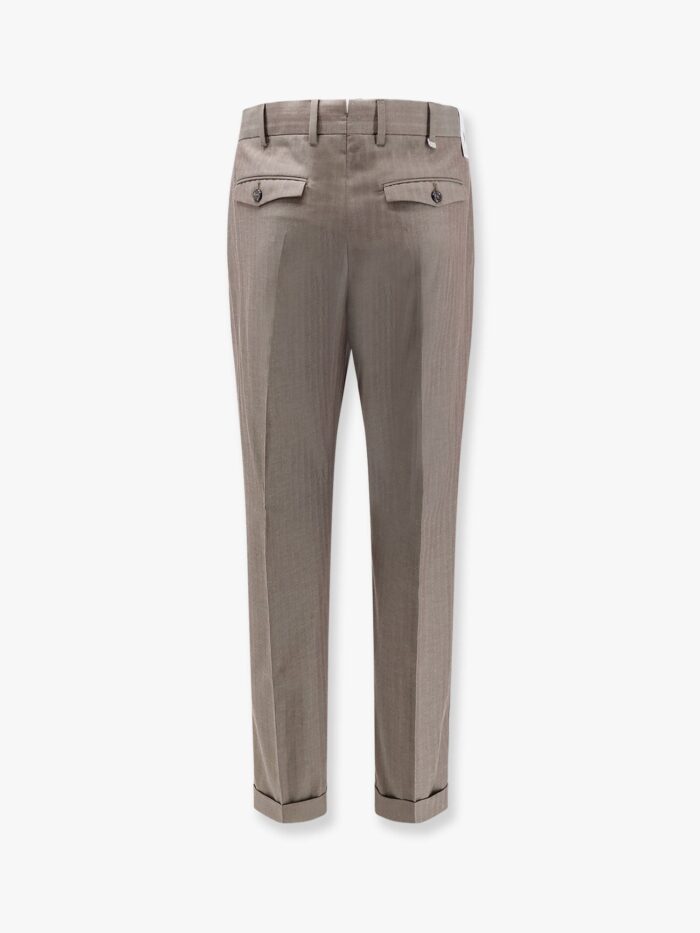 Pt Torino Edge Silkochino Trouser With Pinces