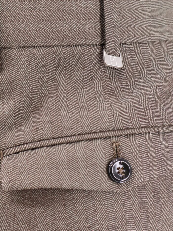 Pt Torino Edge Silkochino Trouser With Pinces