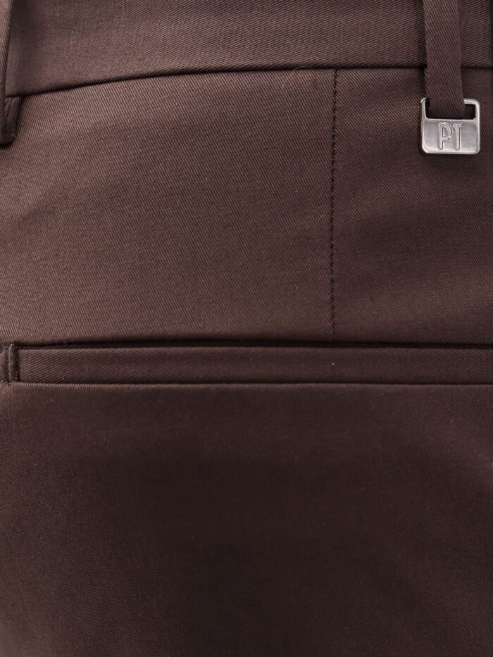 Pt Torino Edge Stretch Cotton Trousers