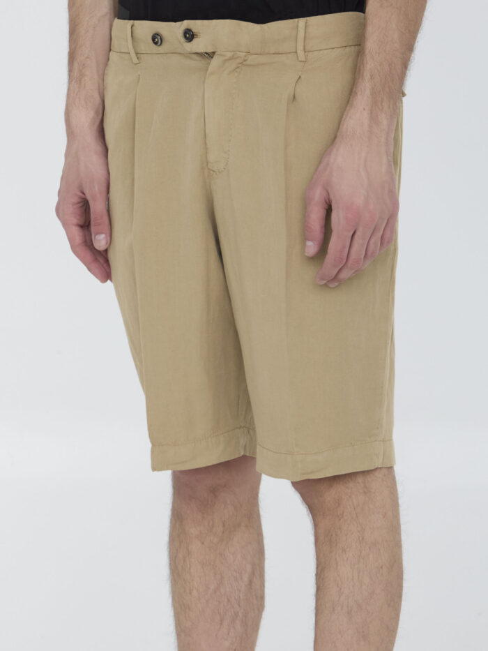 Pt Torino Elasticated bermuda shorts
