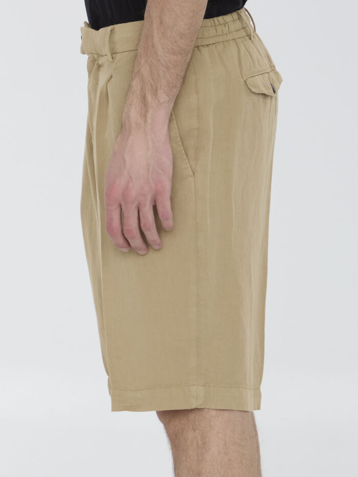 Pt Torino Elasticated bermuda shorts