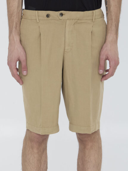 Pt Torino Elasticated bermuda shorts