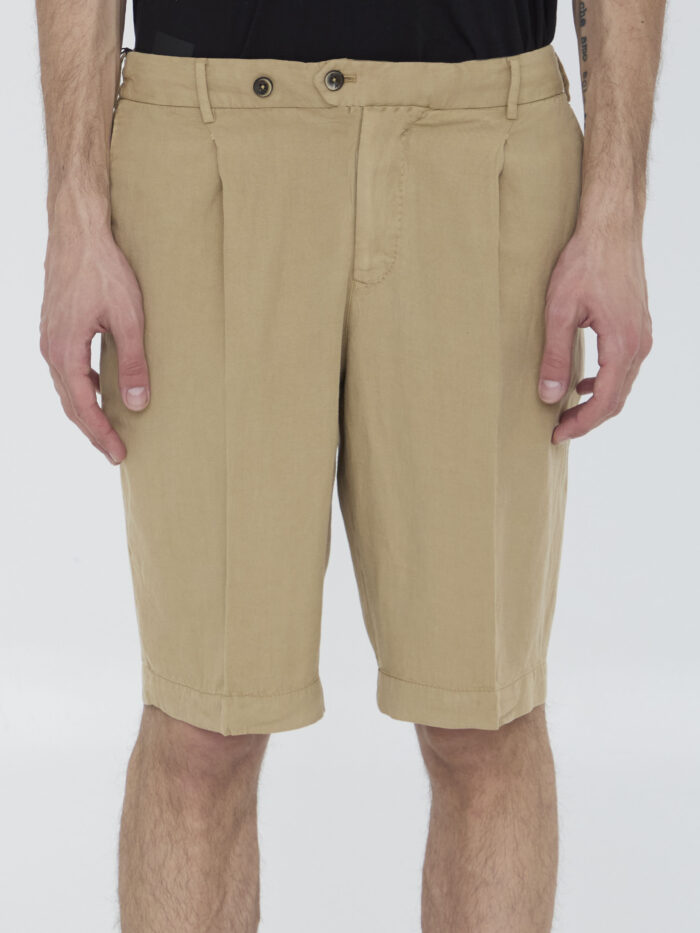 Pt Torino Elasticated bermuda shorts