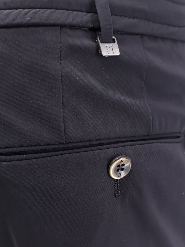 Pt Torino Kinetic Fabric Trouser With Internal Drawstring