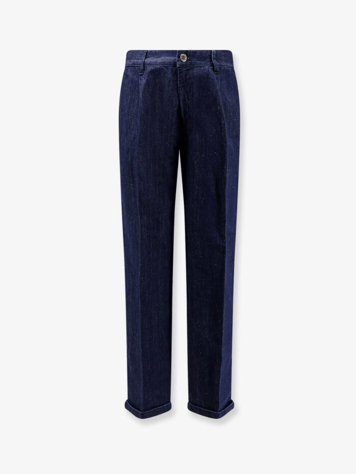 Pt Torino Lord Jeans In Cotton And Linen Blend