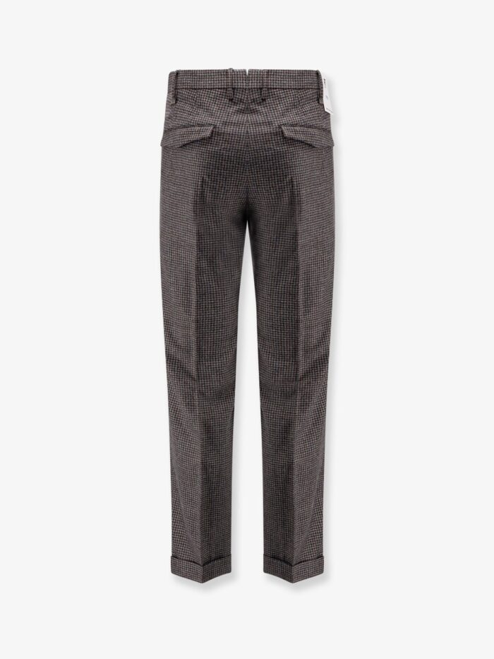Pt Torino Madras Wool Trousers