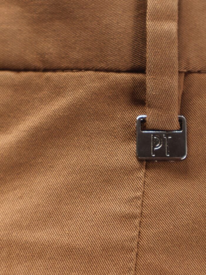 Pt Torino Master Fit Style Stretch Cotton Trousers