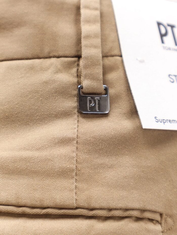 Pt Torino Master Fit Style Stretch Cotton Trousers