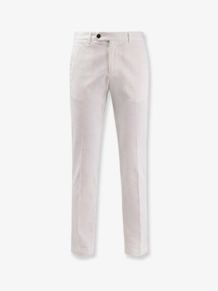 Pt Torino Master Fit Style Stretch Cotton Trousers