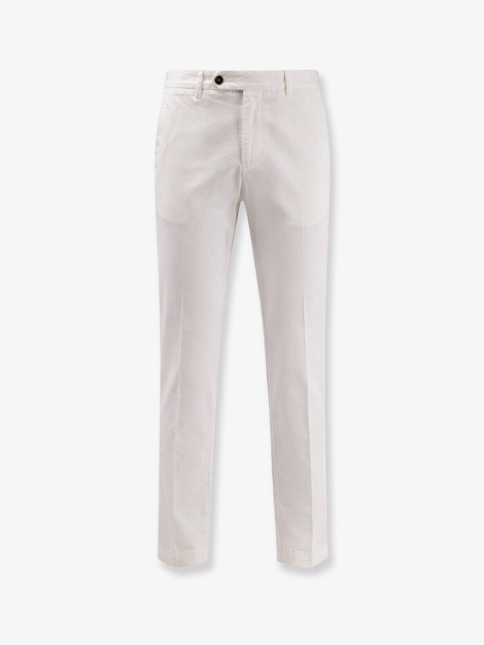 Pt Torino Master Fit Style Stretch Cotton Trousers