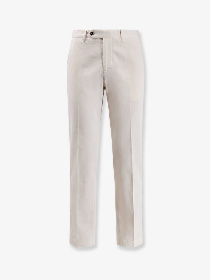 Pt Torino Master Fit Style Stretch Cotton Trousers