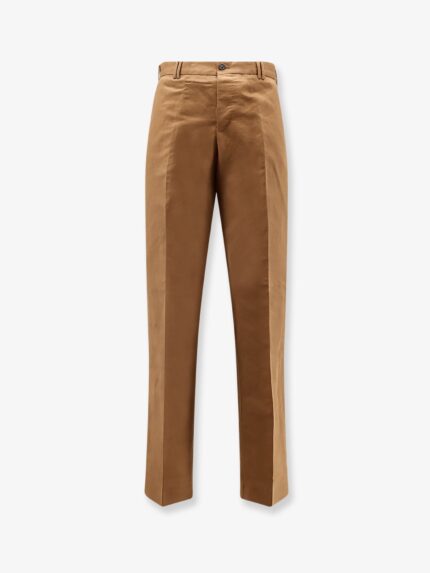 Pt Torino Michael Reworked Linen And Cotton Trousers