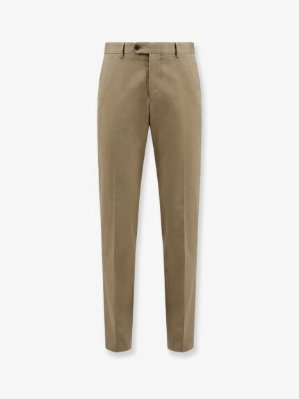 Pt Torino Michael Reworked Linen And Cotton Trousers