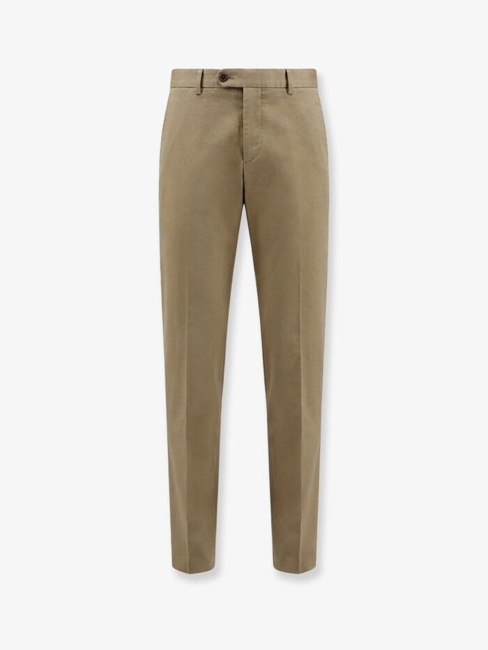 Pt Torino Michael Reworked Linen And Cotton Trousers