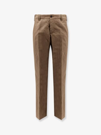 Pt Torino Michael Reworked Wool And Linen Trousers