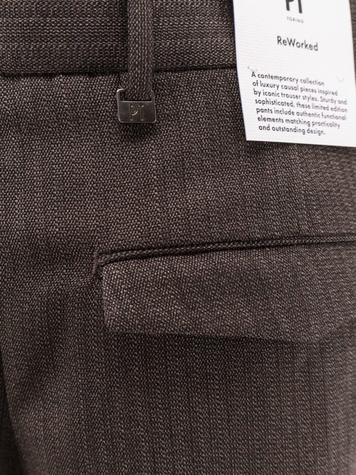Pt Torino Michael Virgin Wool Trousers