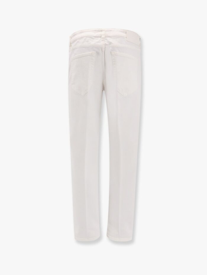 Pt Torino Reggae White Denim Trouser