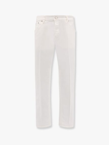 Pt Torino Reggae White Denim Trouser
