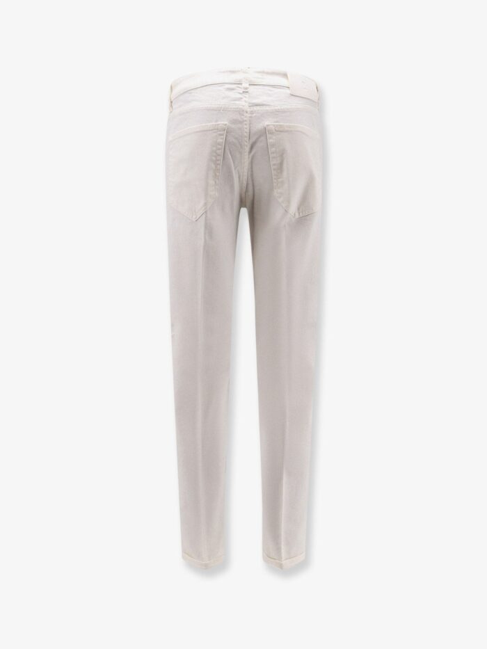 Pt Torino Reggae White Denim Trousers