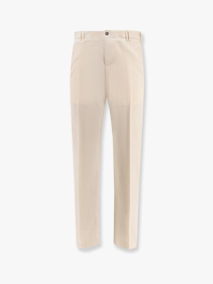 Pt Torino Reworked Michael Cotton And Linen Trouser