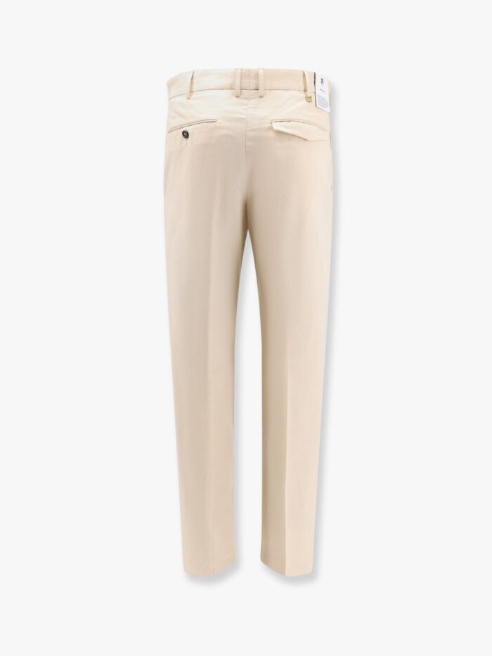 Pt Torino Reworked Michael Cotton And Linen Trouser