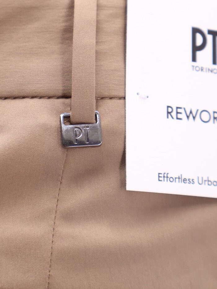 Pt Torino Reworked Michael Cotton Blend Trousers