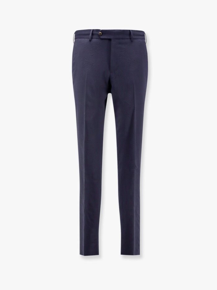 Pt Torino Slim Fit Stretch Virgin Wool Trouser
