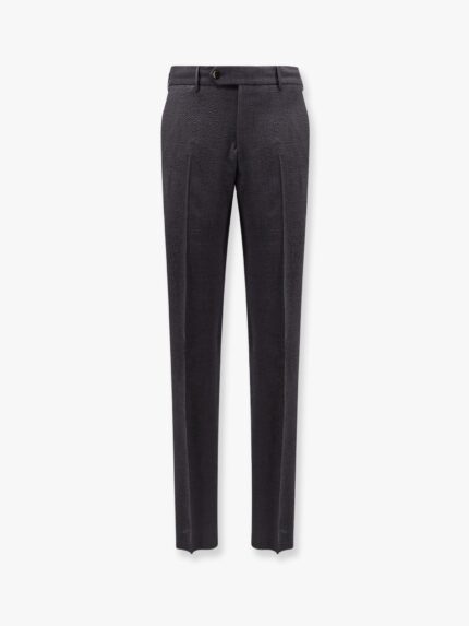 Pt Torino Slim Fit Stretch Virgin Wool Trouser
