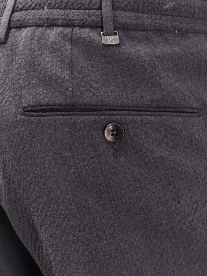 Pt Torino Slim Fit Stretch Virgin Wool Trouser