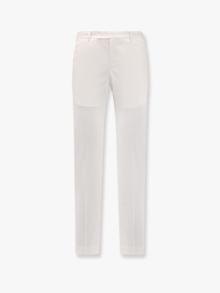 Pt Torino Stretch Cotton Edge Trouser