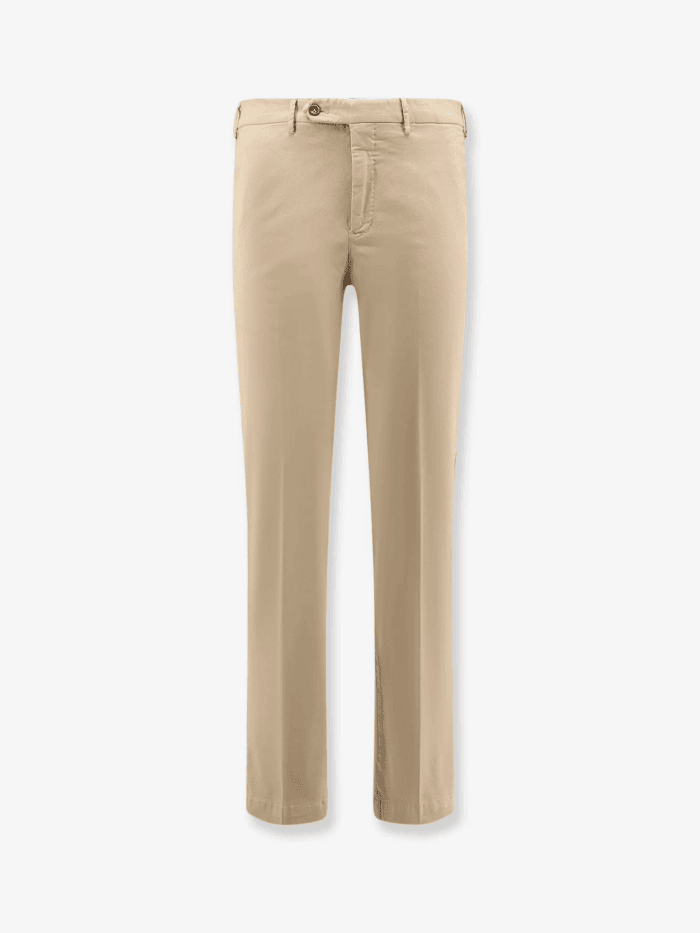 pt torino style stretch cotton master fit trousers