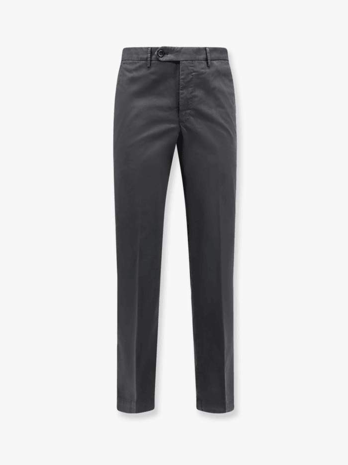 pt torino style stretch cotton master fit trousers