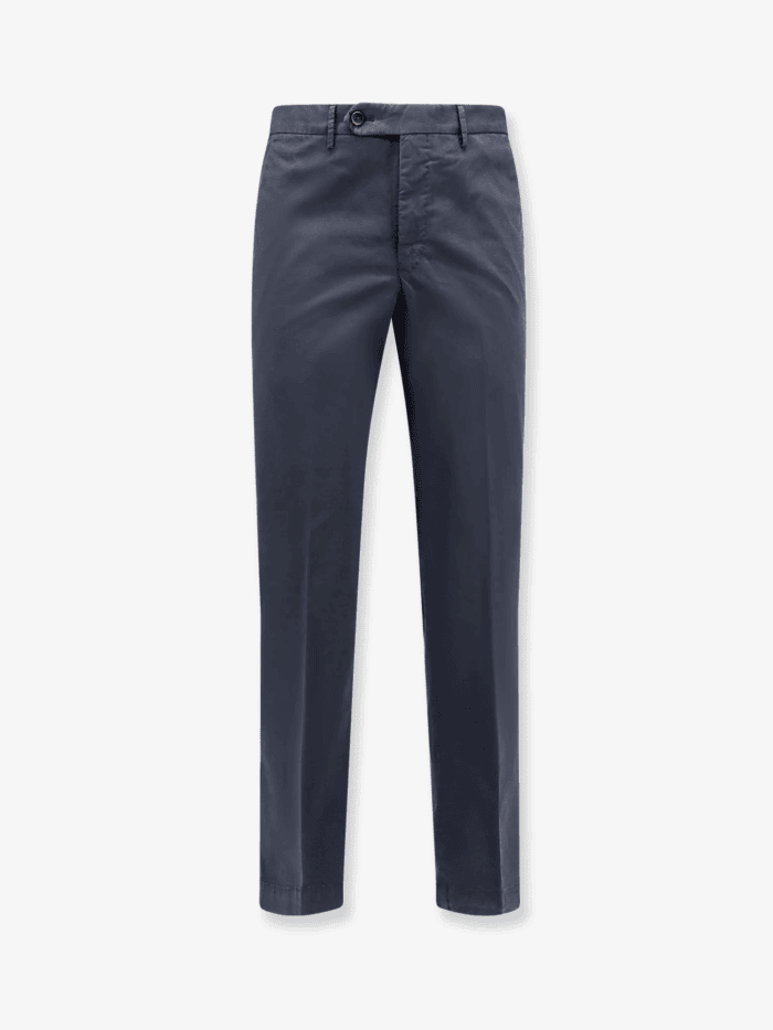 pt torino style stretch cotton master fit trousers