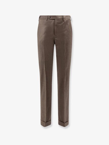 Pt Torino Style Stretch Wool Trousers