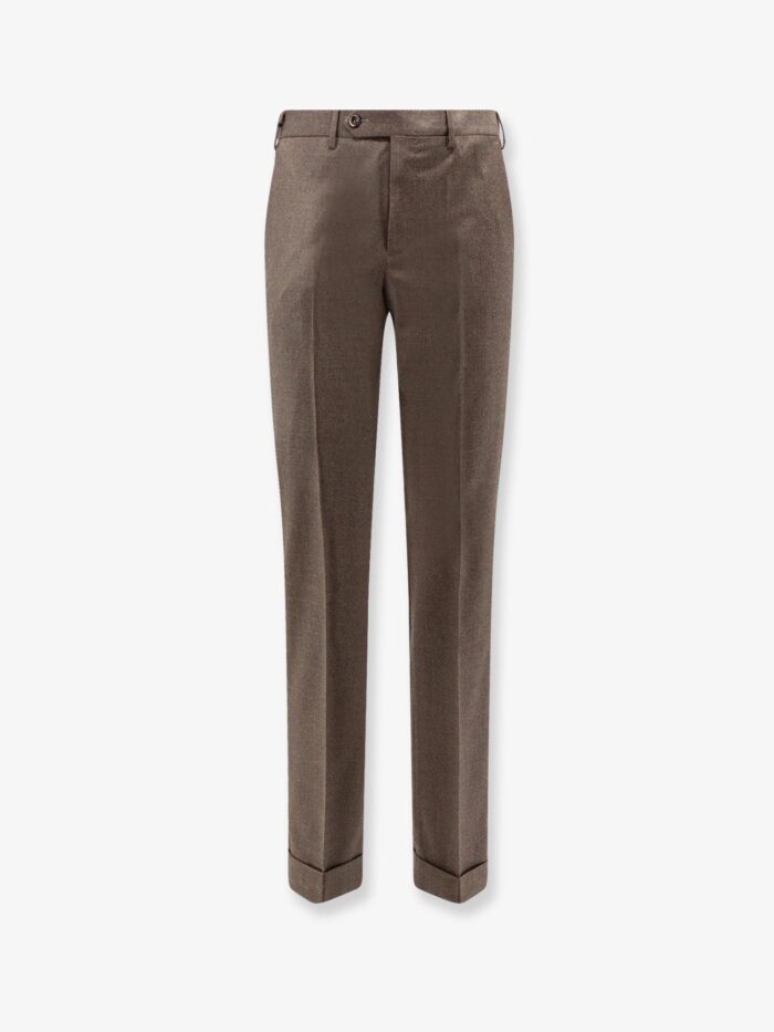 Pt Torino Style Stretch Wool Trousers