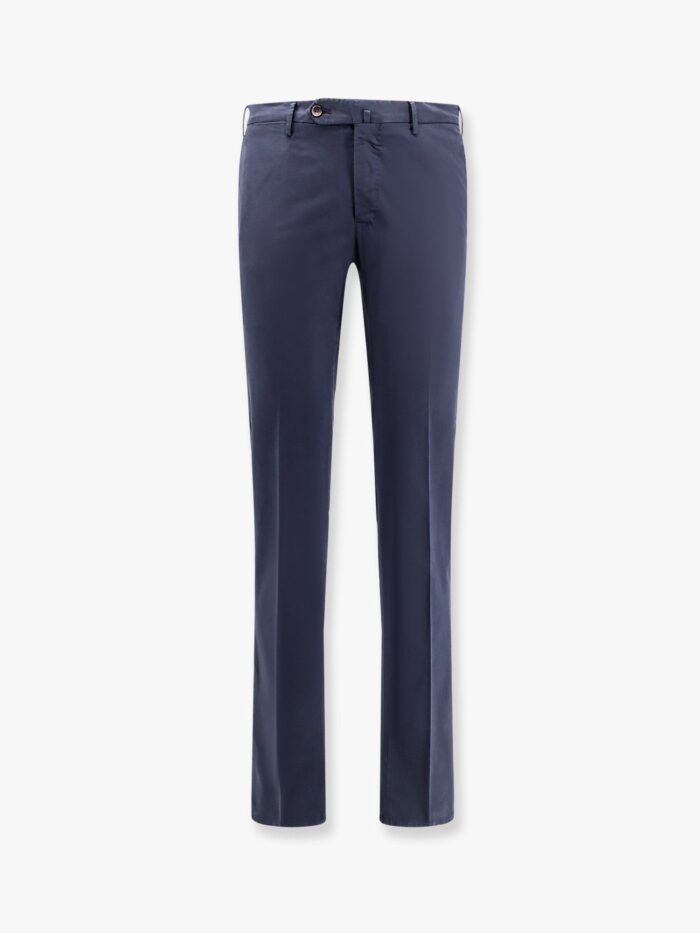 Pt Torino Super Slimfit Stretch Cotton Trousers