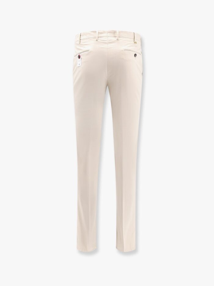 Pt Torino Super Slimfit Stretch Cotton Trousers