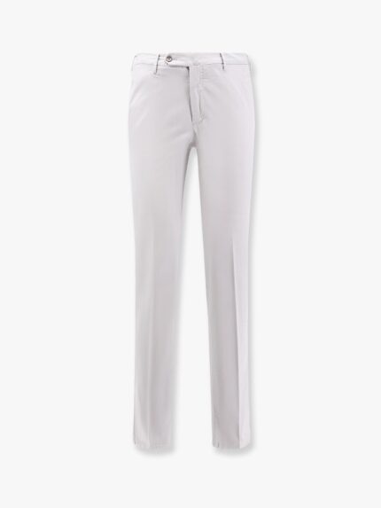 Pt Torino Super Slimfit Stretch Cotton Trousers