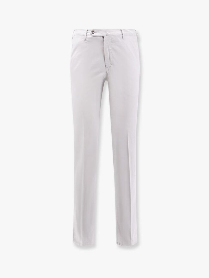 Pt Torino Super Slimfit Stretch Cotton Trousers