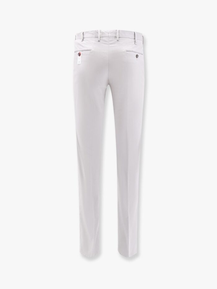 Pt Torino Super Slimfit Stretch Cotton Trousers