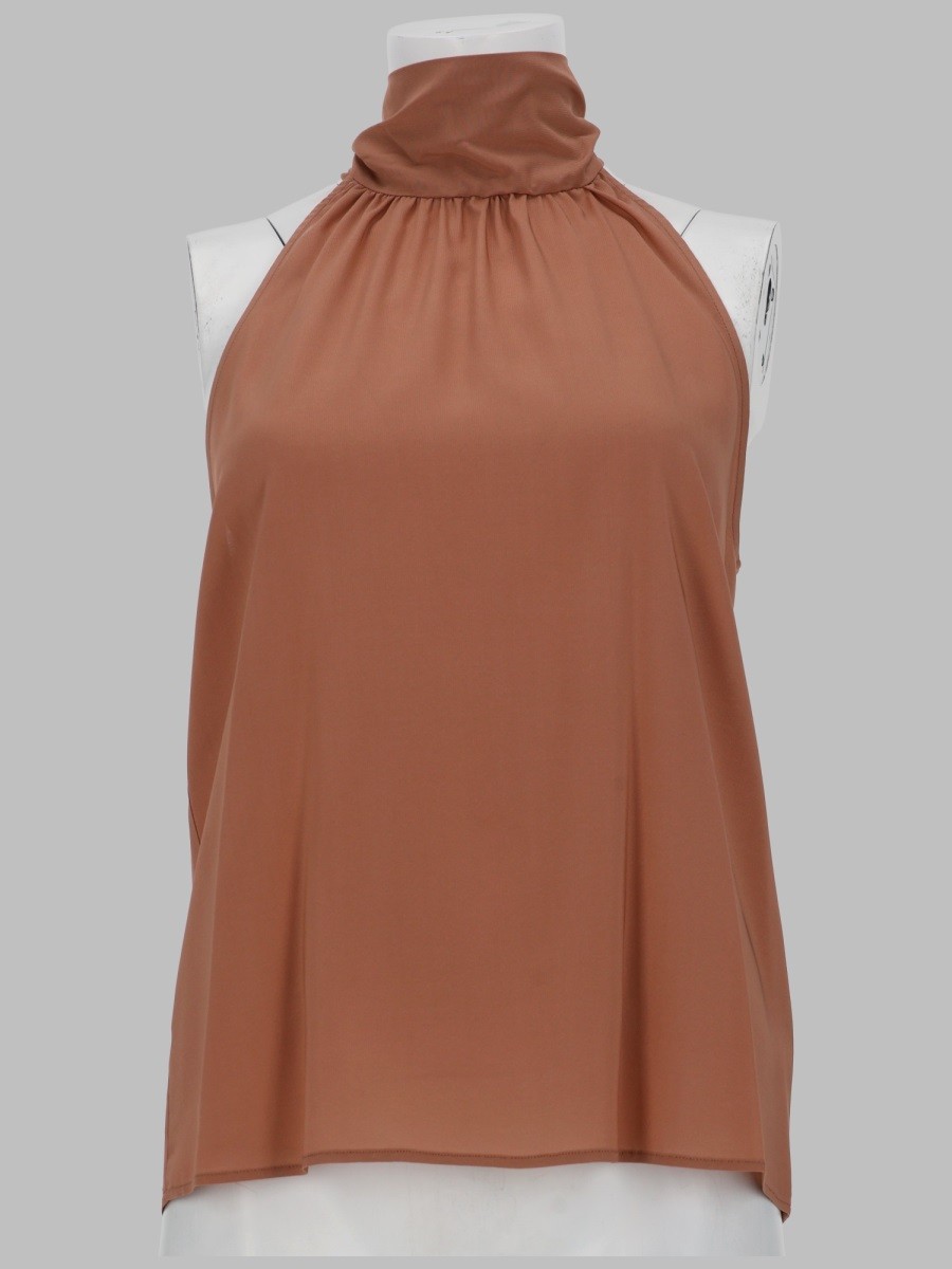 Pt Torino TOP "ANITA" IN GEORGETTE