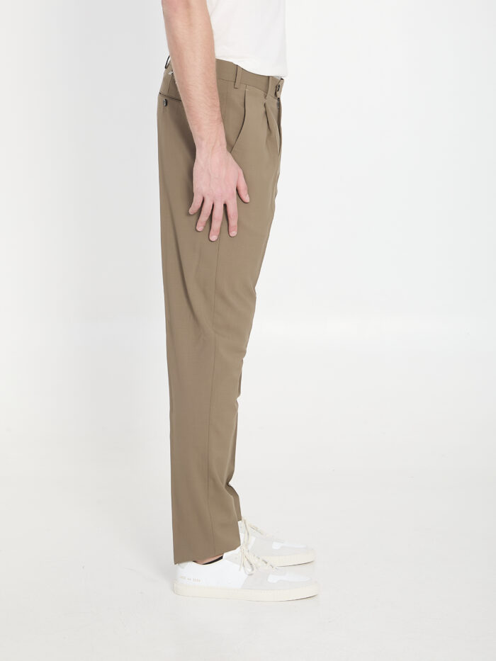 Pt Torino Union virgin wool trousers