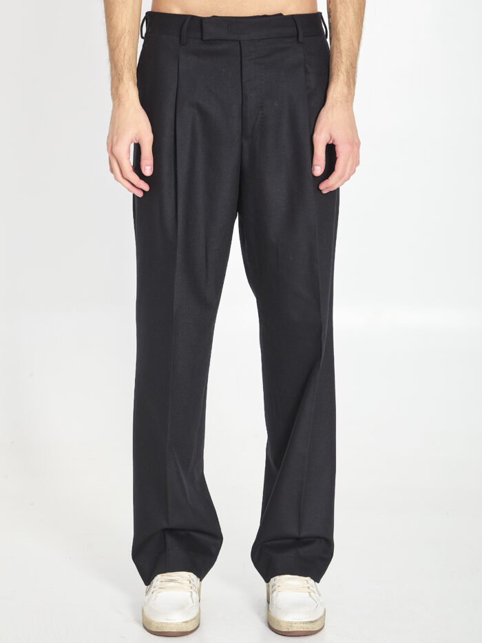 Pt Torino Wool and cashmere trousers