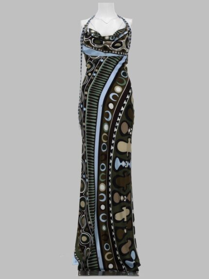 PUCCI ABITO CON STAMPA OCCHI