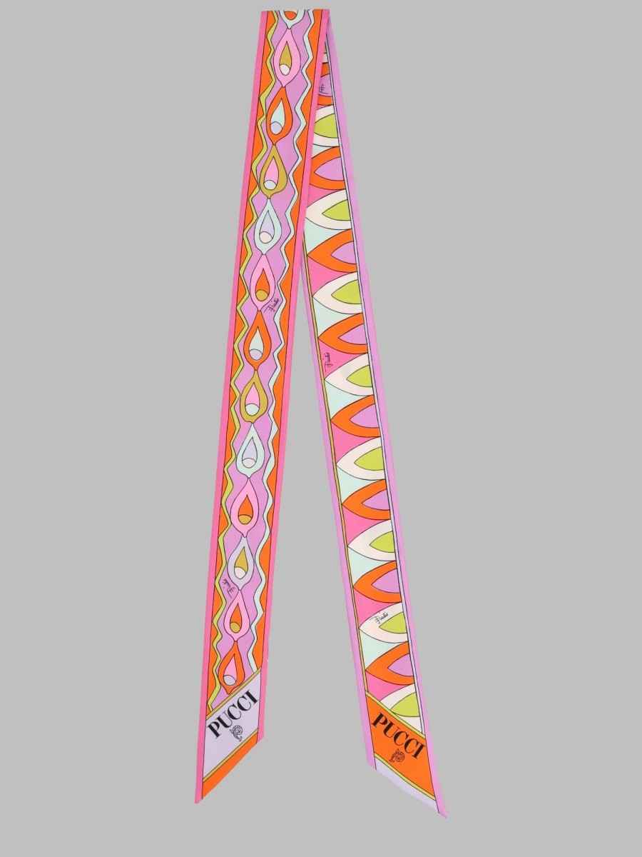 PUCCI BANDEAU IN TWILL DI SETA