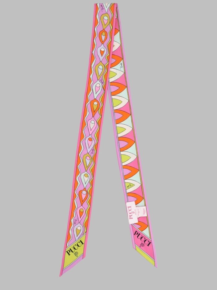 PUCCI BANDEAU IN TWILL DI SETA