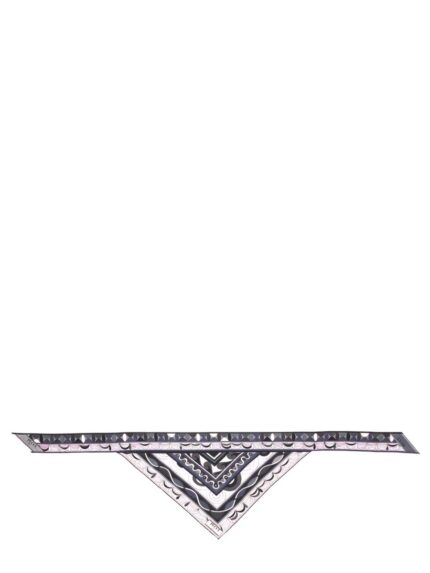 PUCCI "BANDEAU" TRIANGLE SCARF IN PRINT MIX