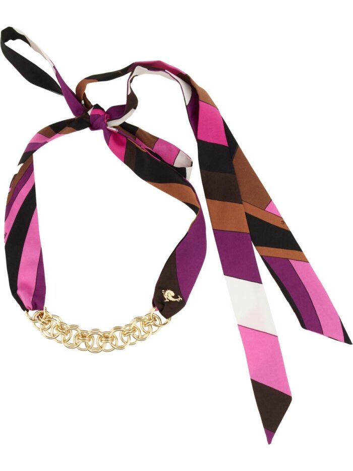 PUCCI BANDEAU WITH CHAIN