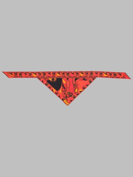 PUCCI FOULARD A TRIANGOLO CON STAMPA
